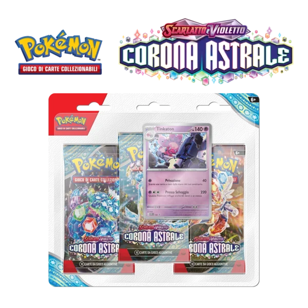 Scarlatto e Violetto Corona Astrale Pack Blister