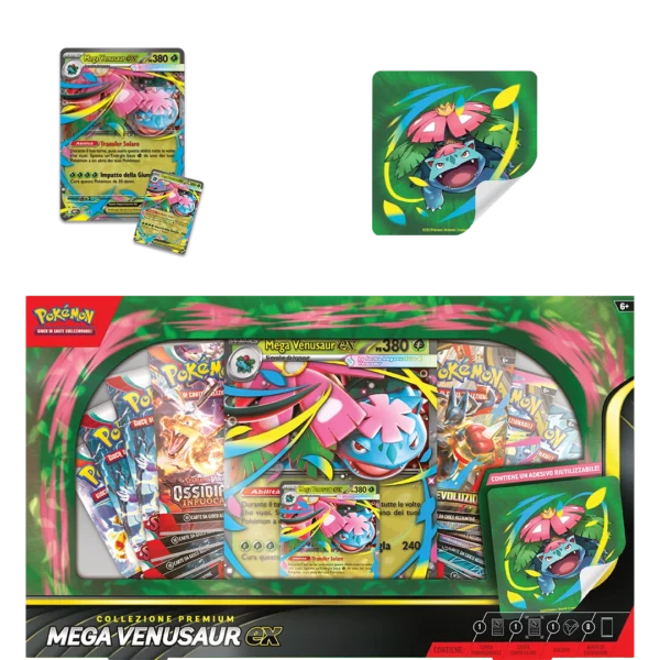Collezione Premium Mega Venusaur-EX (IT) - immagine 3