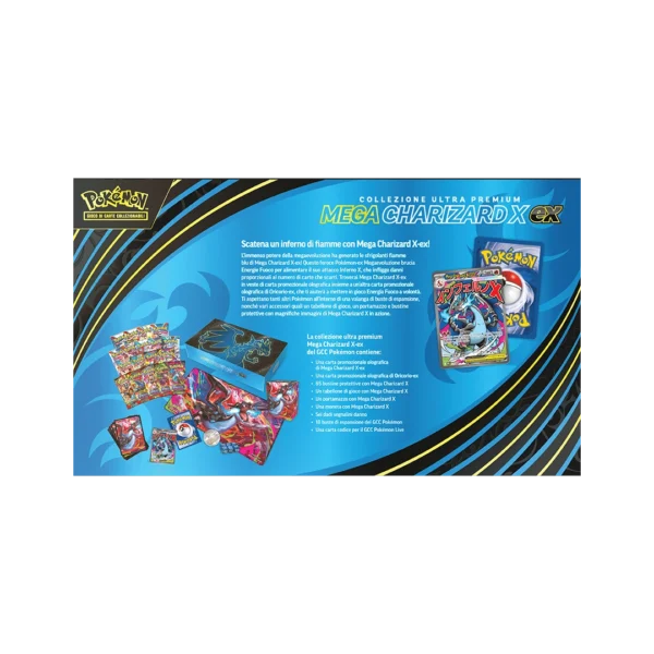 Collezione Fiamme Spettrali Ultra Premium Mega Charizard X-EX (IT) - immagine 3